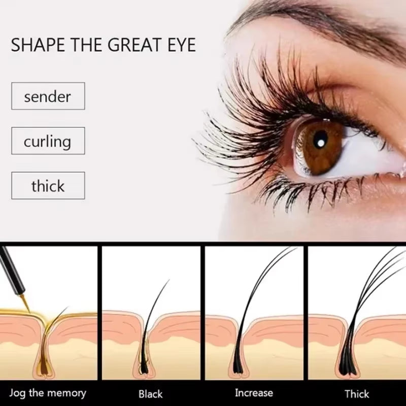 LashBloom 28-Day Eyelash Growth Serum – Natural Lash & Brow Enhancer for Longer, Thicker, Fuller Results